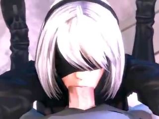 NieR 2B's Decrypted sex movie Files [Classified] 2B