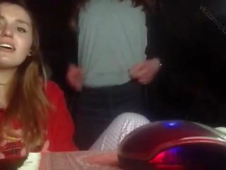 [periscope] iki kızlar oynama ön büyükbaba