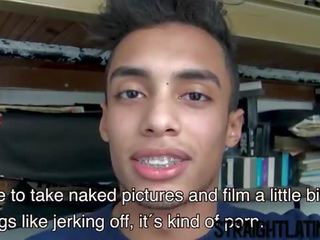 Delightful joven latino tiene su primero homosexual x calificación película
